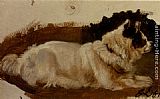 Sir Edwin Henry Landseer Canvas Paintings - Study Of A Chow